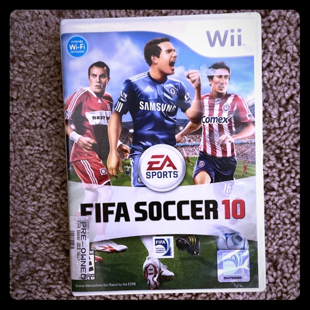 COPY - Wii Fifa 10 video game